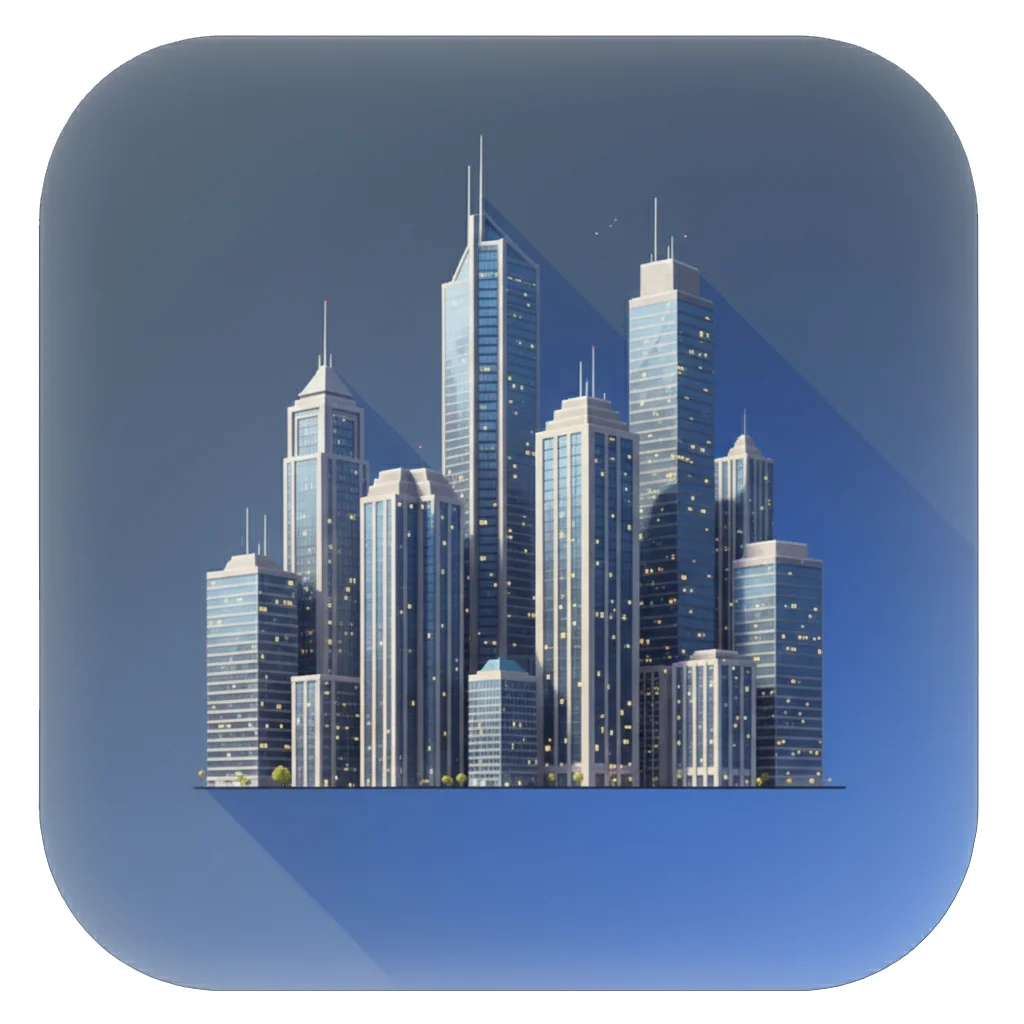 Smart City Systems Icon